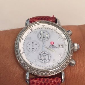 Michele diamond chronograph CSX WATCH